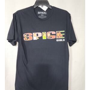 Spice girls men's black shirt size Small